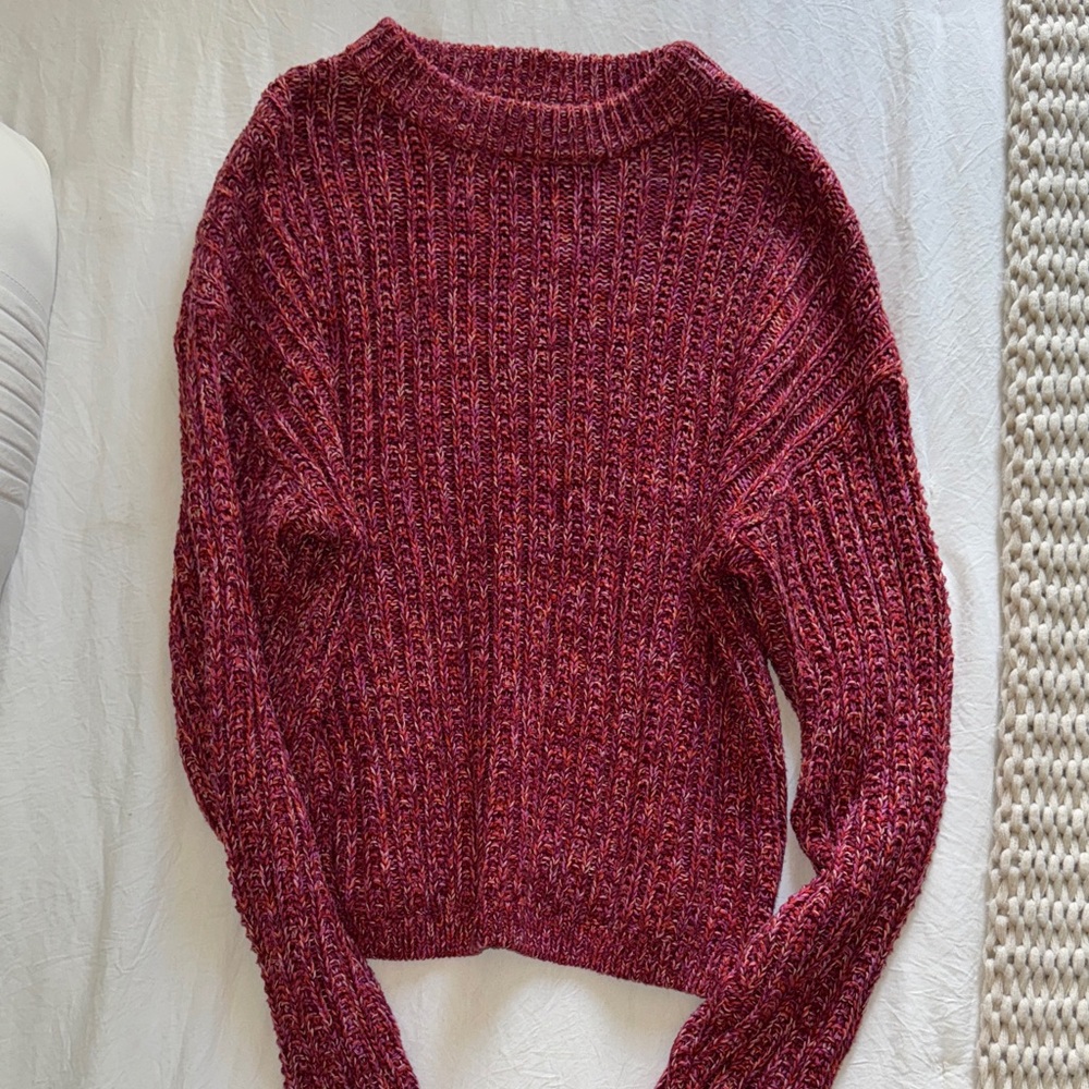 Universal Thread Multicolor Ribbed Sweater - Picture 3 of 4